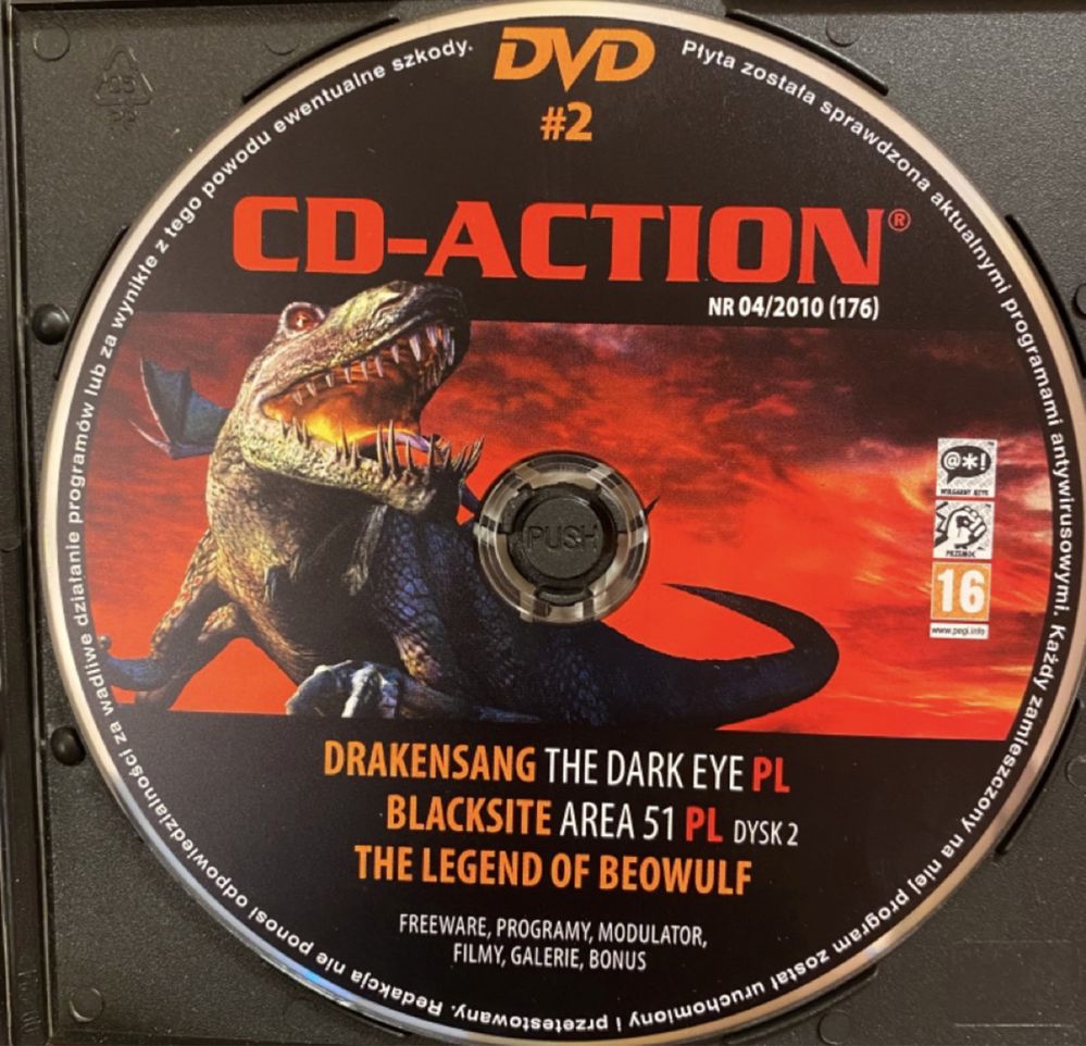 Gry CD-Action 2x DVD nr 176: Drakensang, Blacksite