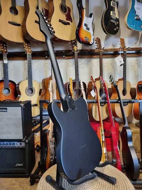 Satin Black Series Ambra Telecaster  gitara elektryczna 2xhumbucker