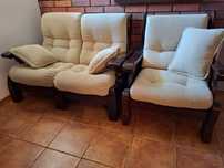 Sofa 2 osobowa i fotel