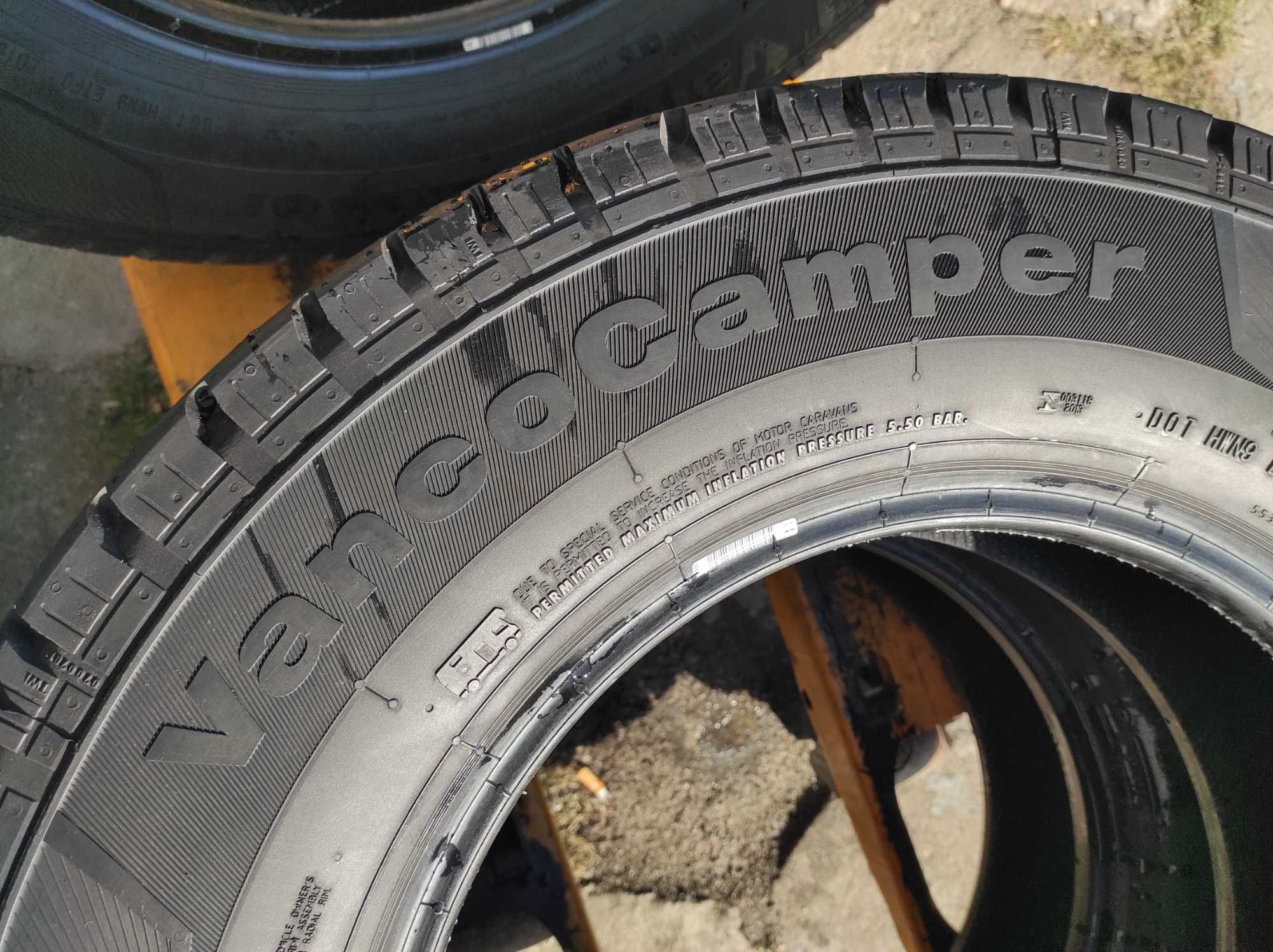NOWE opony dostawcze 2x 225/75 R16C Continental VancoCamper