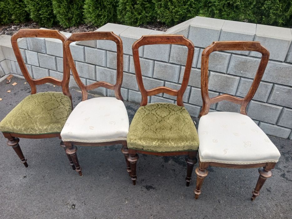 Krzesła Barokowe 2 zestawy