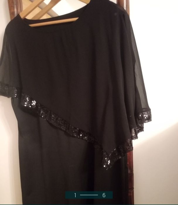 Sukienka z tiulem r48