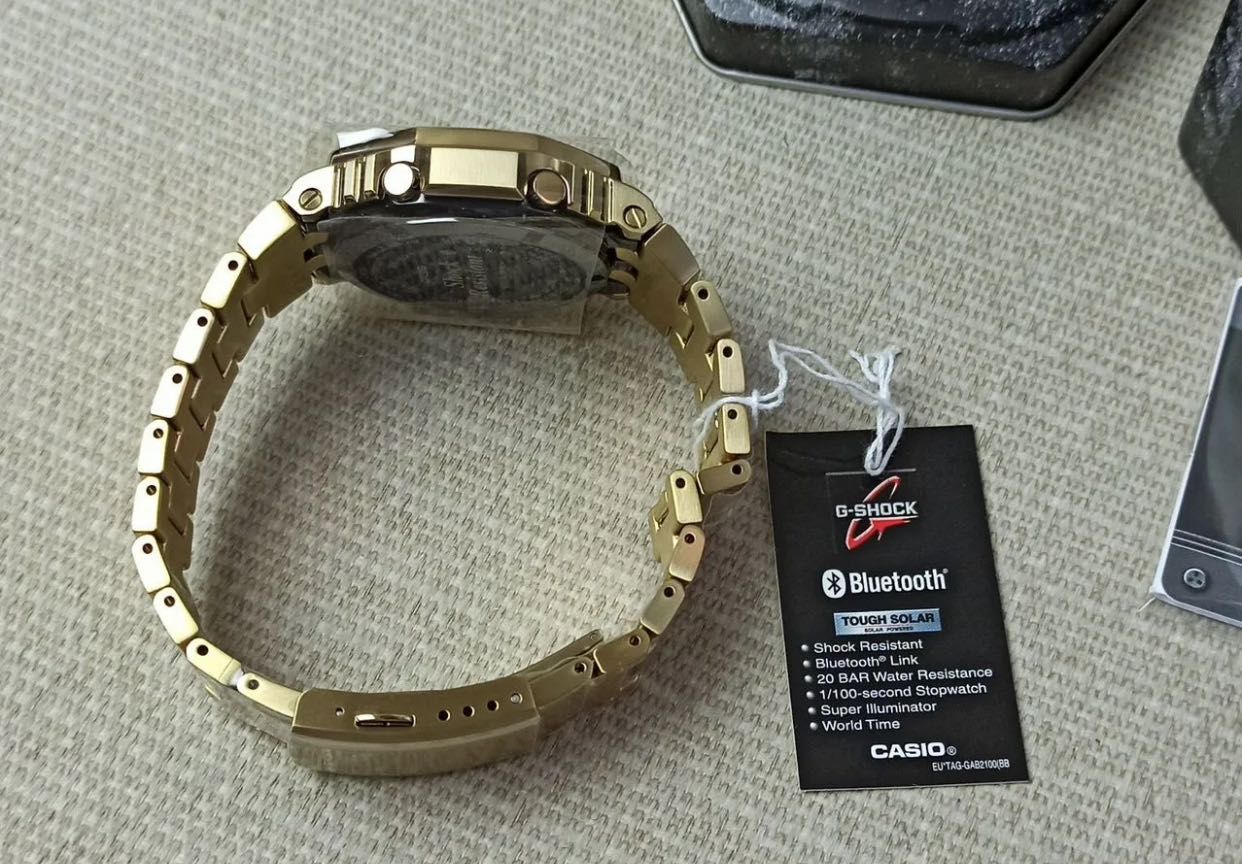Casio GM-B2100GD-9A Bluetooth solar новые оригинал