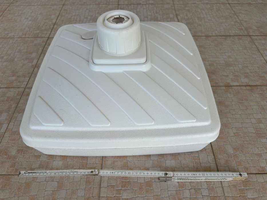 EDA base de guarda-sol branco 55cm