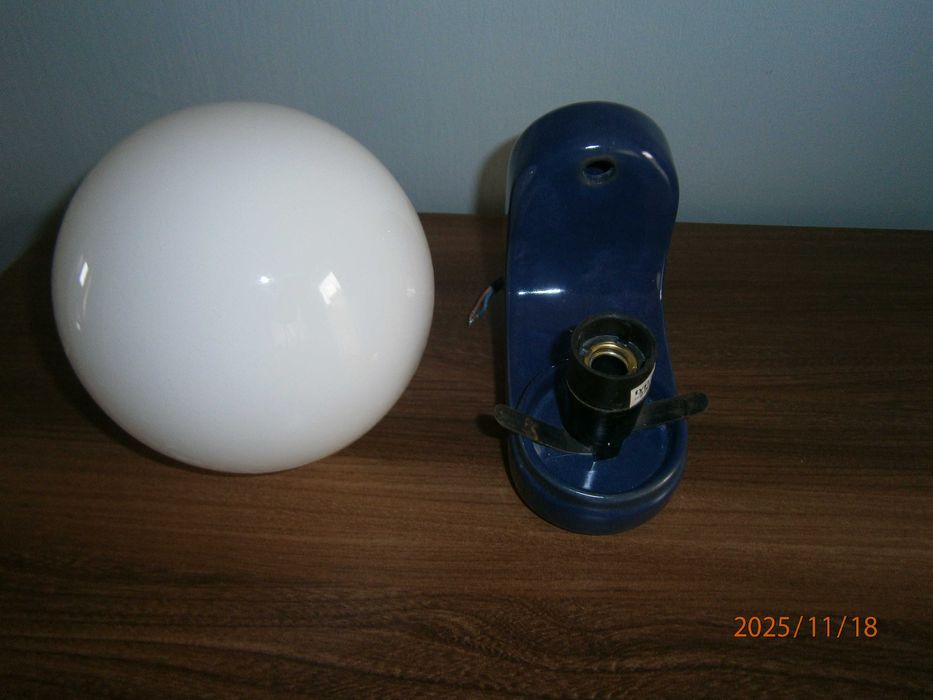 Kinkiet ceramiczny PRL