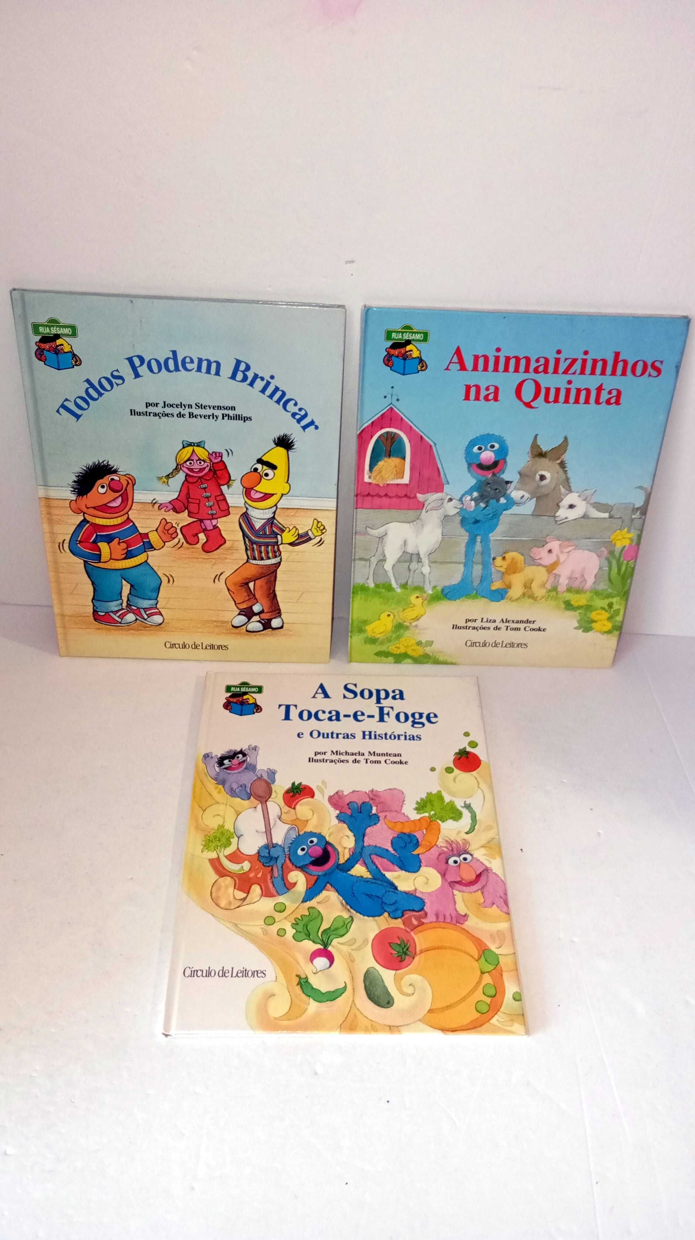 Livros da Rua Sésamo (mais nas restantes fotografias)