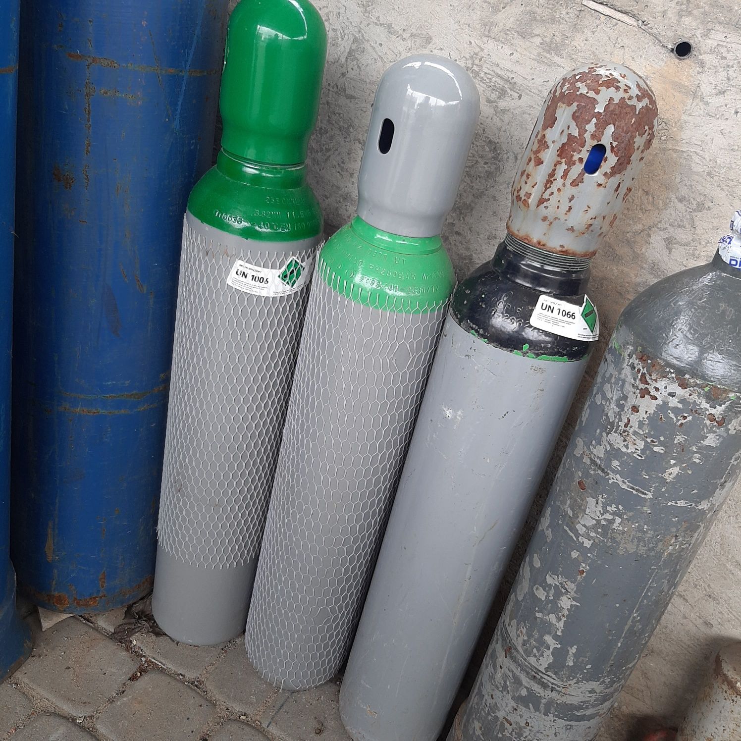 Butla 8 litrów CO2 / MIX / ARGON / AZOT / NH5