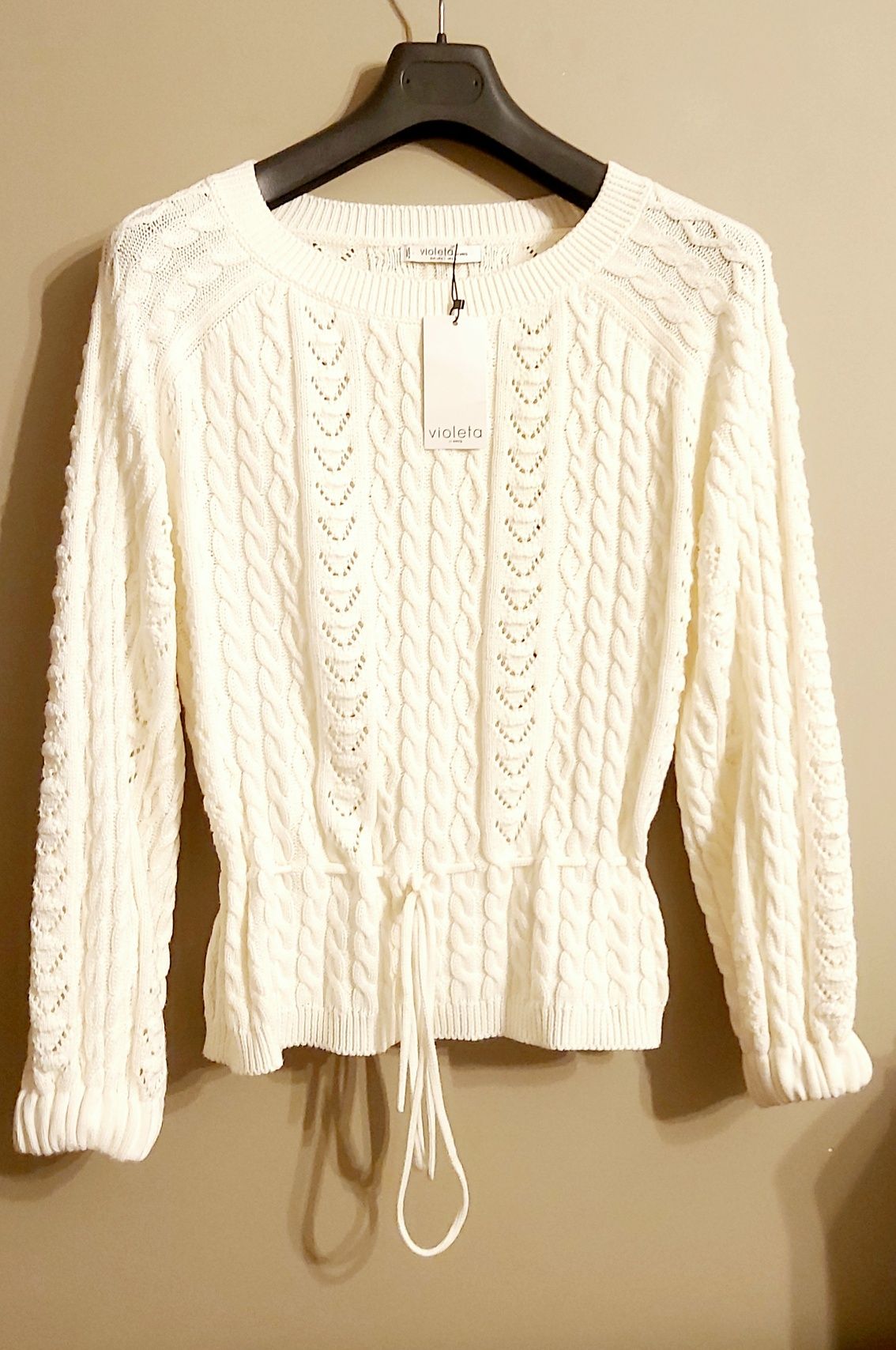 Nowy śliczny sweter Violeta by MNG rozmiar L