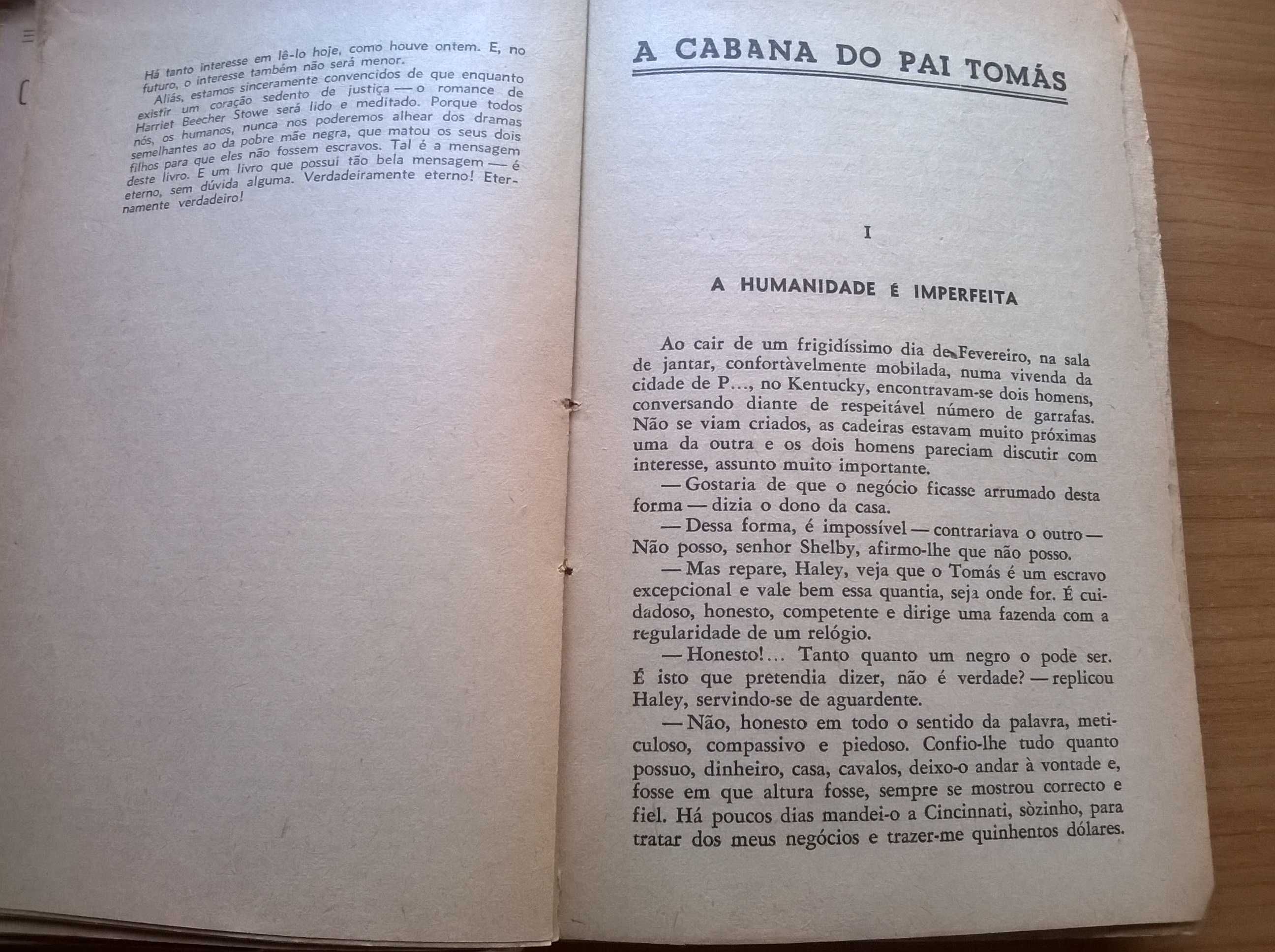 A Cabana do Pai Tomás - Harriet Beecher Stowe (portes grátis)