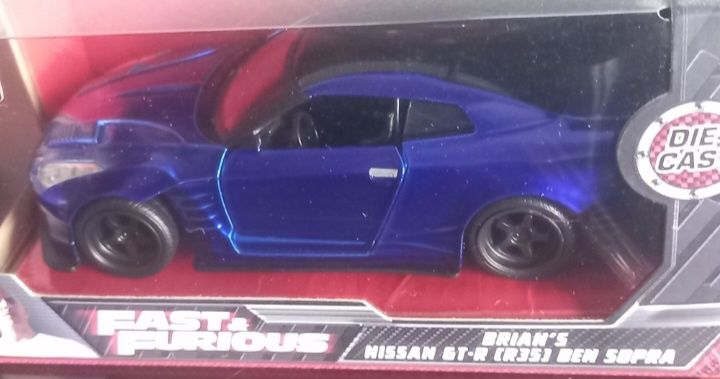 Nissan GT-R R35 1:32 fast & furious jada