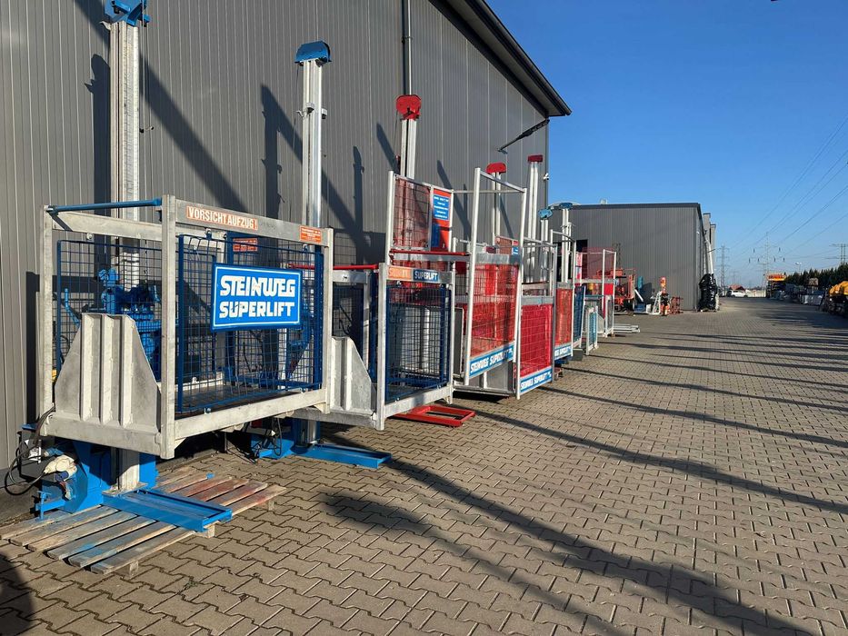 Winda budowlana wyciąg Steinweg Superlift 200 kg/230V wyciąg podnośnik