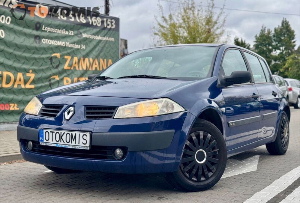 Renault Megan, 2003 rok 1.4 16v- Otokomis! Gwarancji!
