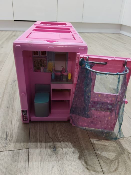 Kamper Barbie duży 3w1