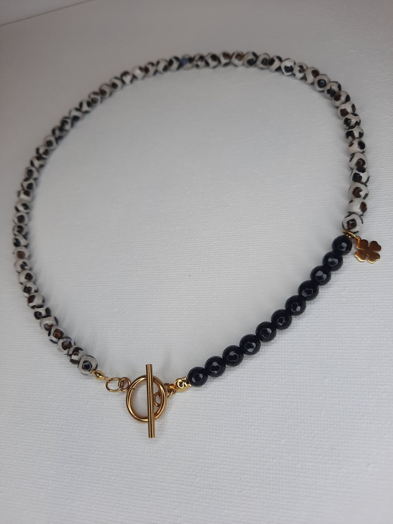 Naszyjnik Choker Onyx Agat