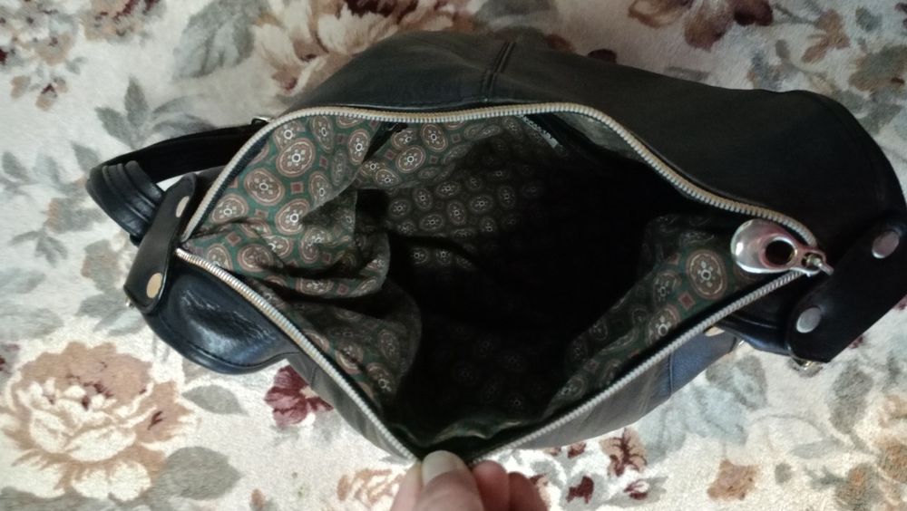 Кожаная сумка производство Италия фирма Vera Pelle