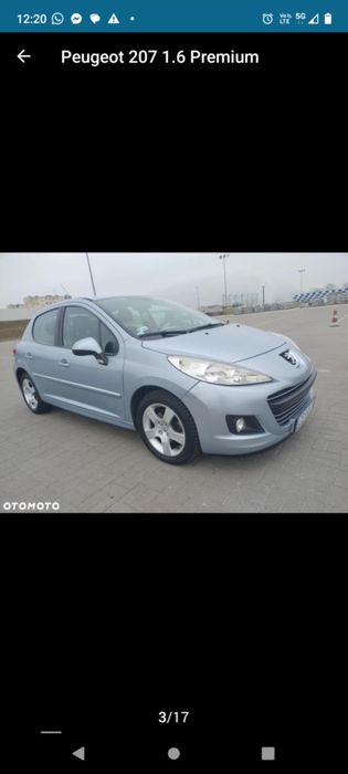 Peugeot 207 benzyna 1.6 Niski przebieg. Zadbany. Czytaj opis