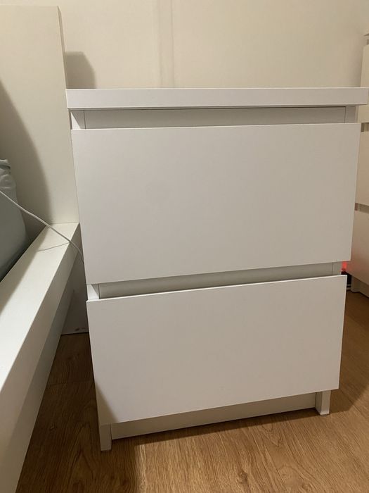 Comoda 2 gavetas Branco - MALM