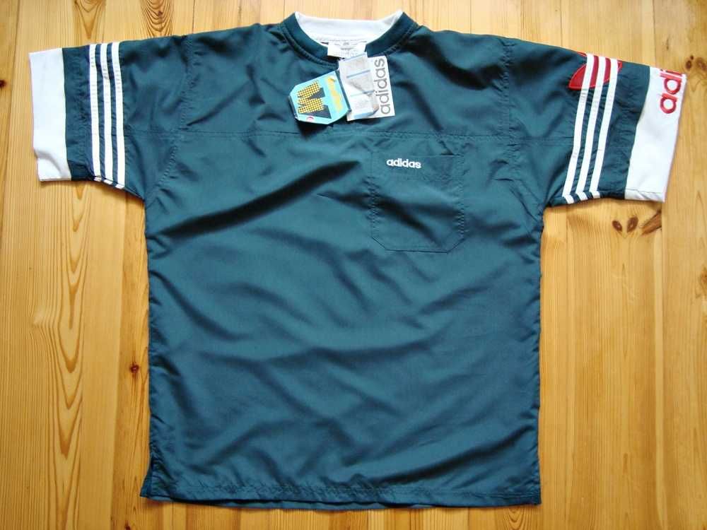 Ciemno zielona koszulka sportowa ADIDAS roz. L/XL