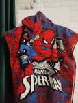 Szlafrok Spiderman ręcznik ponczo