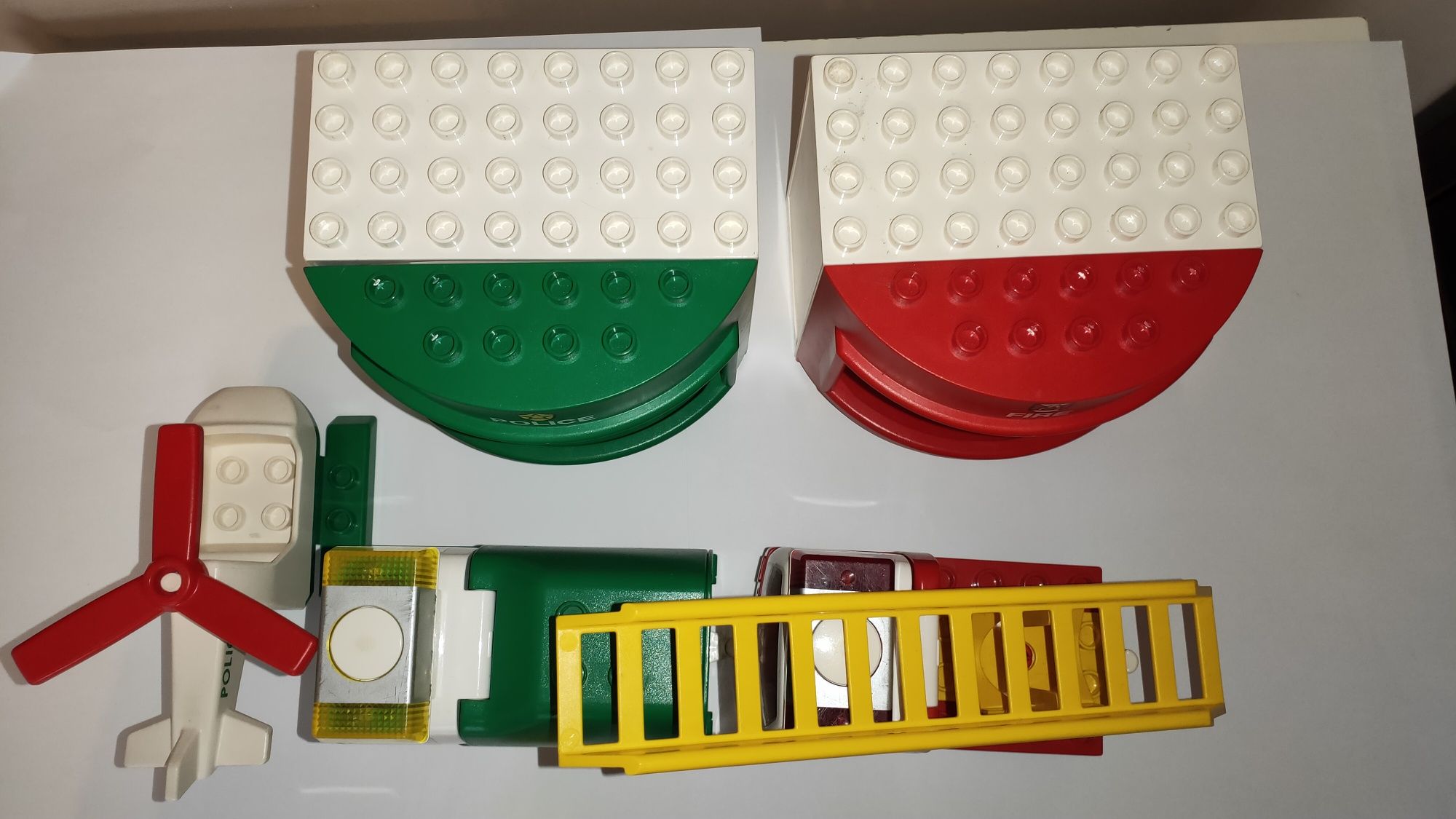 Klocki LEGO Duplo Policja Straż Pożarna z dźwiękiem
