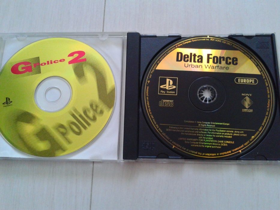 Delta Force, Urban Warfare PS1 + G Police 2