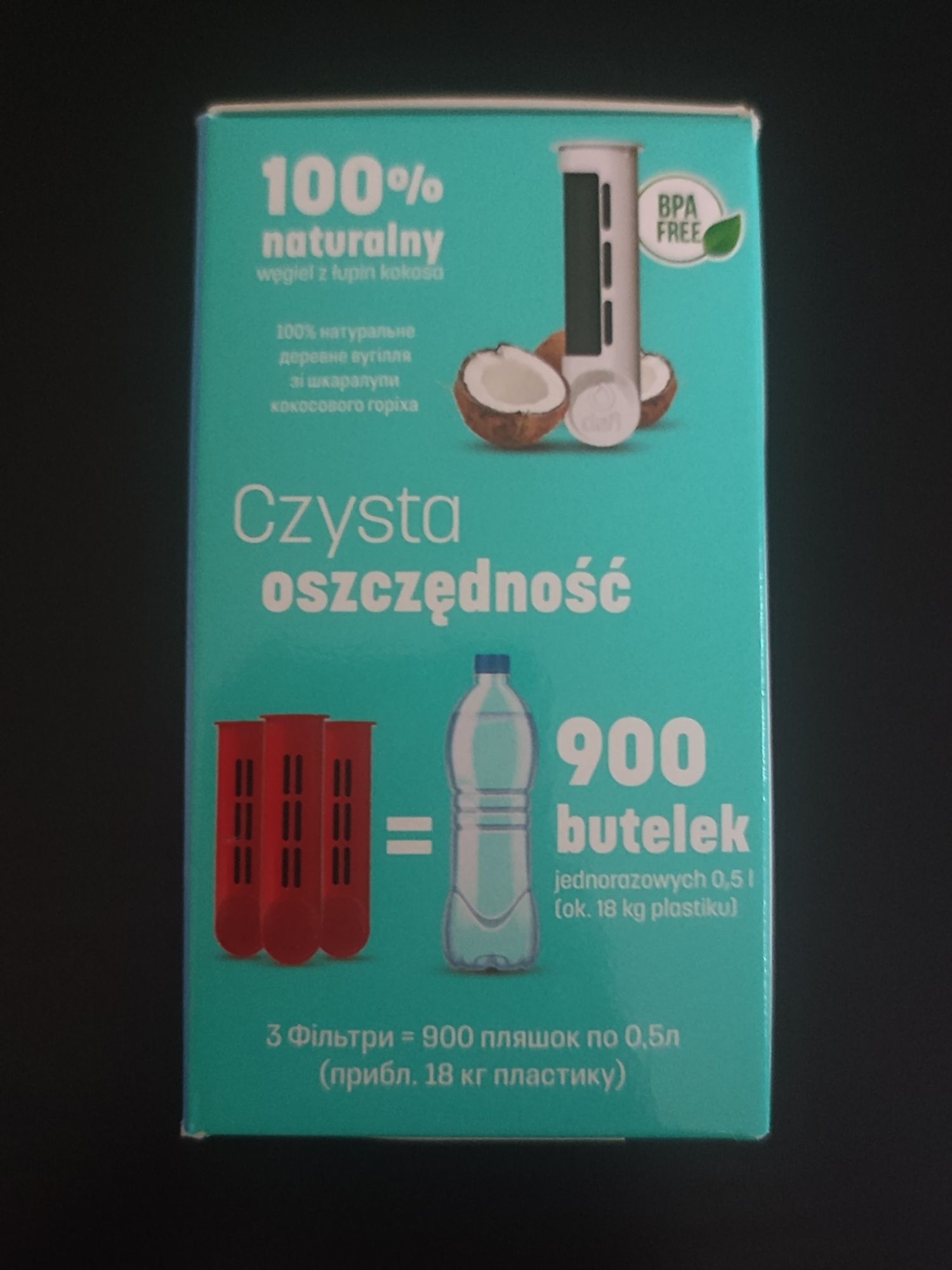 Filtry do butelek filtrujących Dafi 3 szt