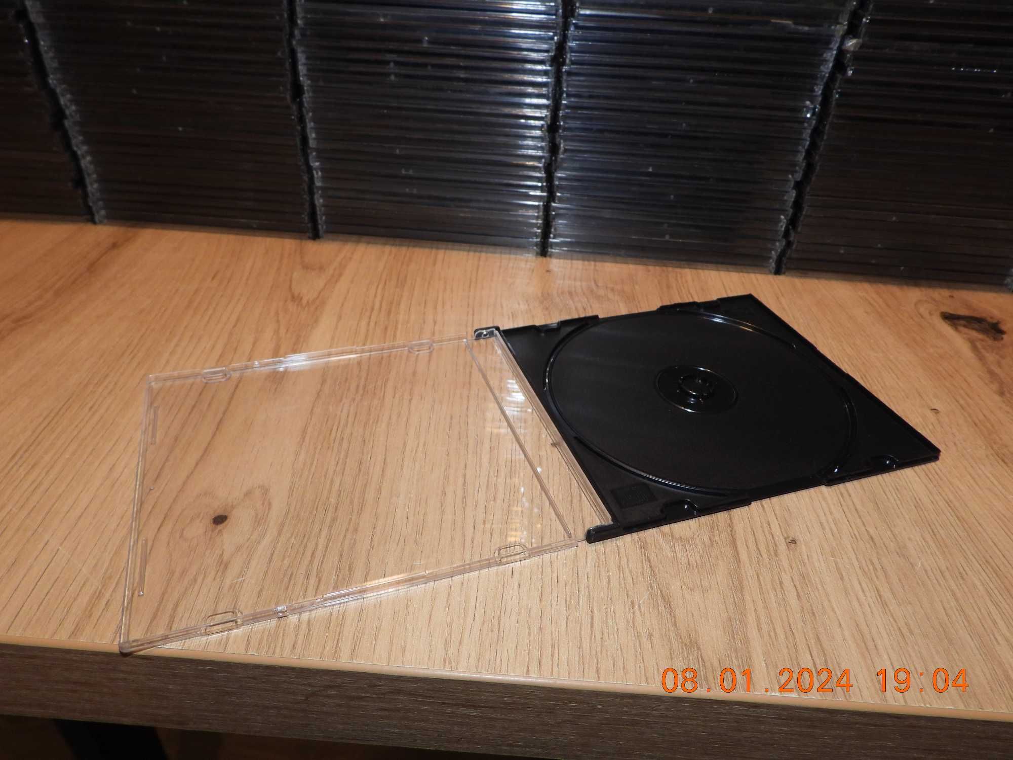 Pudełka/opakowania na CD/ DVD  SLIM - 369 sztuk