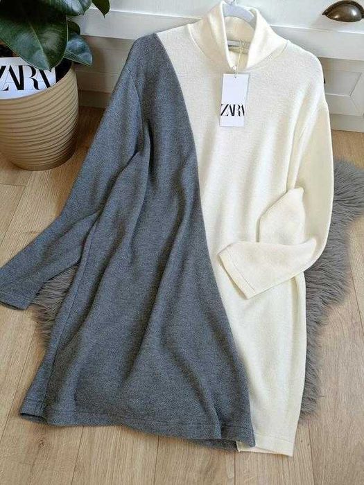 Коротка м’яка сукня від zara