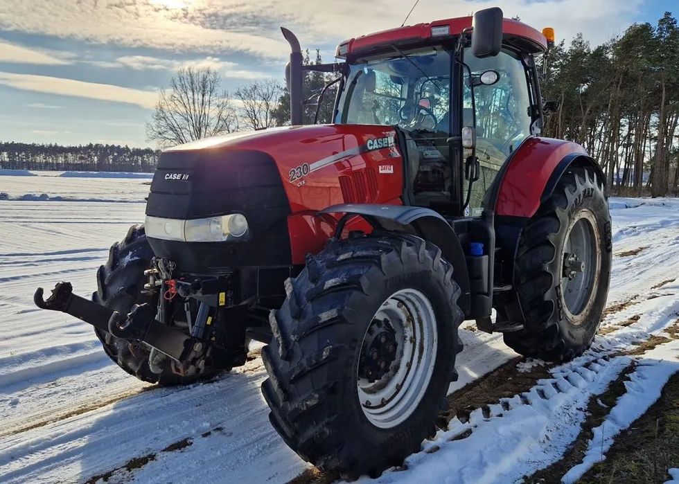 Case IH Puma CVX 230 2013 rok  220 240 Steyr 6220 CVT 185 175 New Holland T7.250 T7.230  T7.215 T7  w Oryginalne Miękka OŚ Kabina Bogata Wersja Wyposażenia 7703H Tuz