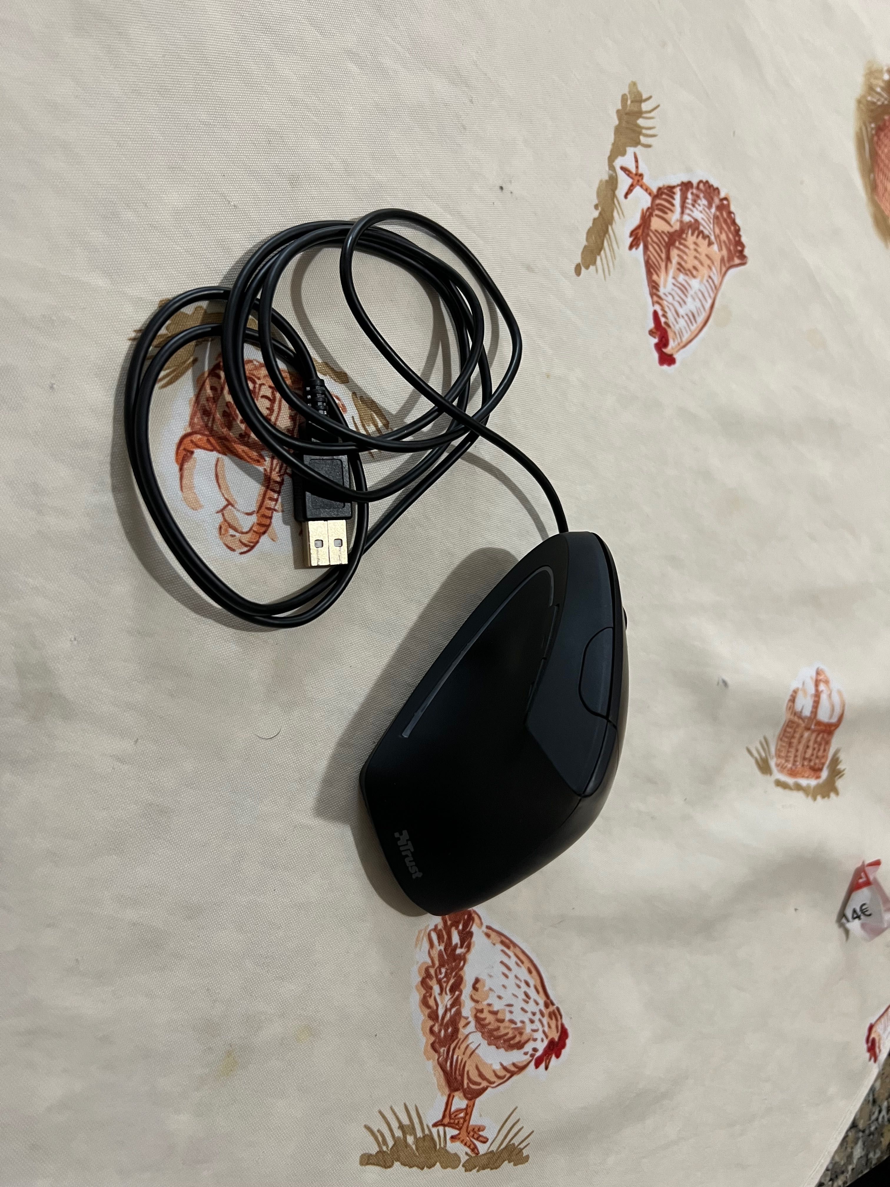 Rato ergonómico para computador