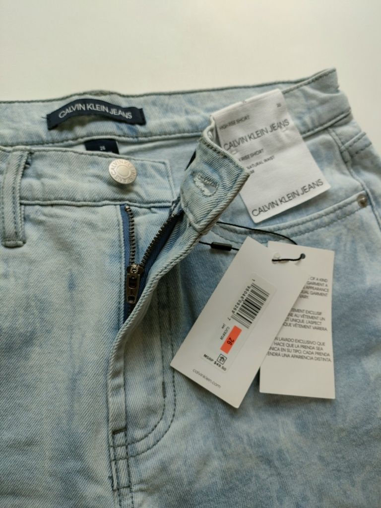 Джинсові шорти Calvin Klein jeans, розмір 26, S