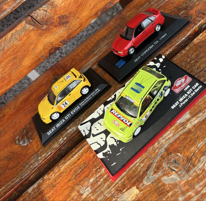 Seat ibiza miniatura colecionavel
