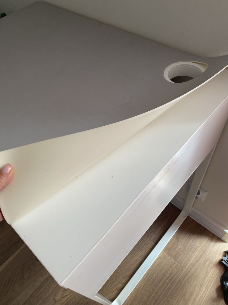 Biurko ikea micke + plus mata