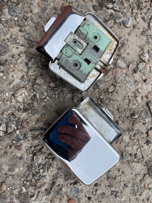 ретро пепельница хром авто на классику газ волга ваз