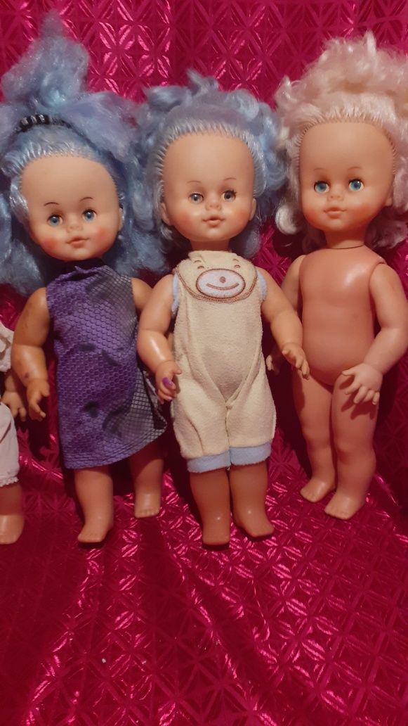 Куклы СССР ,рост 40-45 см