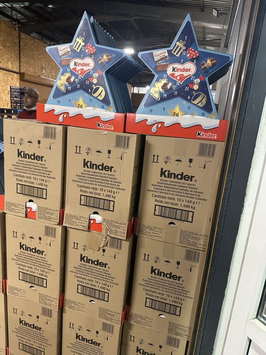 Адвент календар Кіндер зірочка