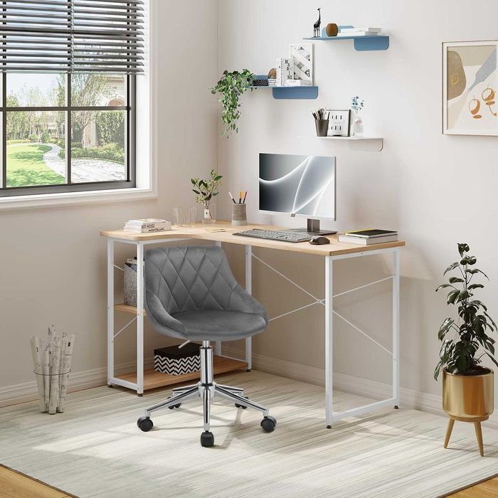 Nowy fotel biurowy / krzesło na kółkach / hoker / taboret !A1705!