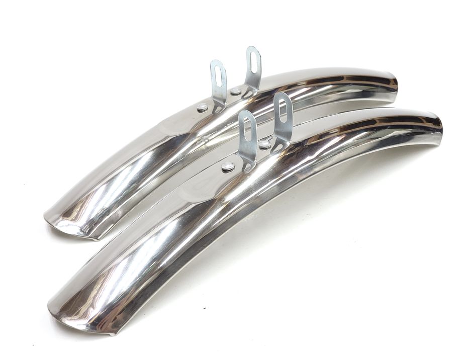 NOWE Błotniki krótkie chromowane ZZR Romet Sport Tempo Sprint