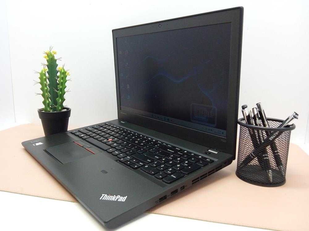 Laptop Do Pracy PRO Lenovo T550 i5 15,6 HD 16GB 512 SSD W11 GW FV
