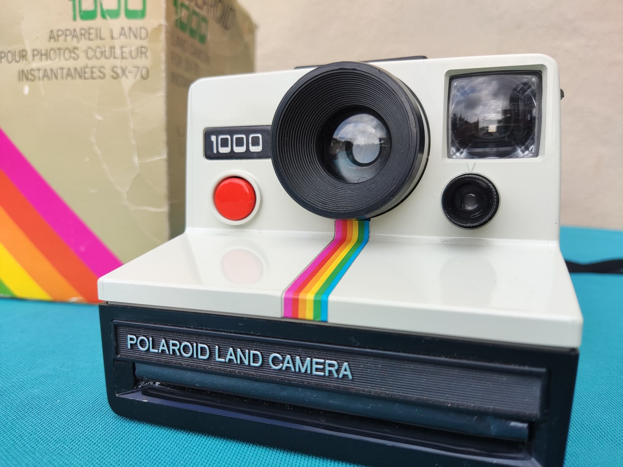 Polaroid Land Camera 1000 - vintage (Caixa Original)