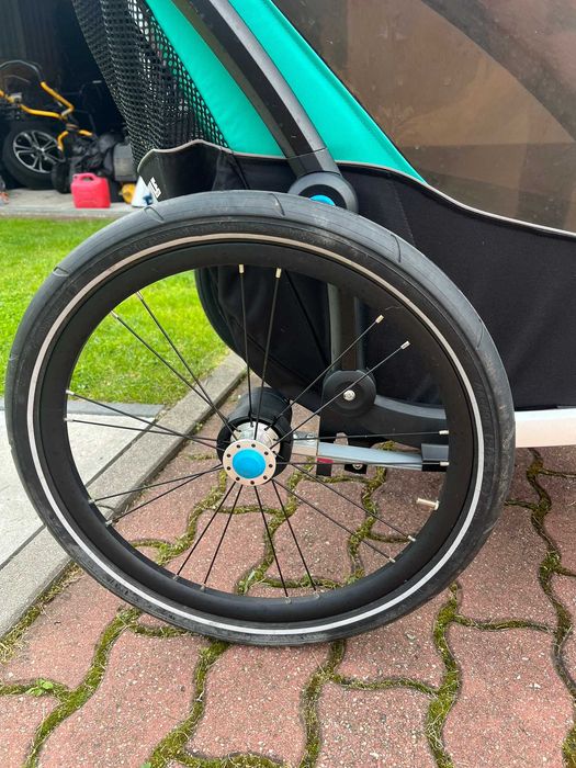 Przyczepka rowerowa dwuosobowa Thule Chariot Lite 2 (możliwa wysyłka)
