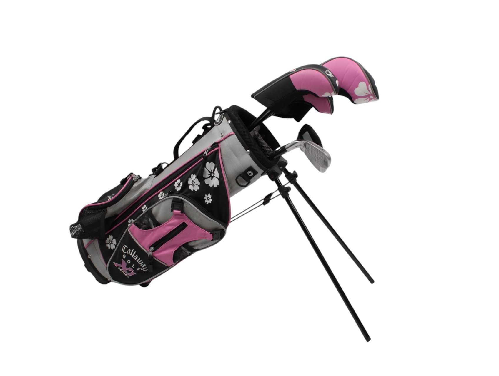 104-132cm zestaw CALLAWAY dla dziewczynki kije golfowe do golfa dzieci
