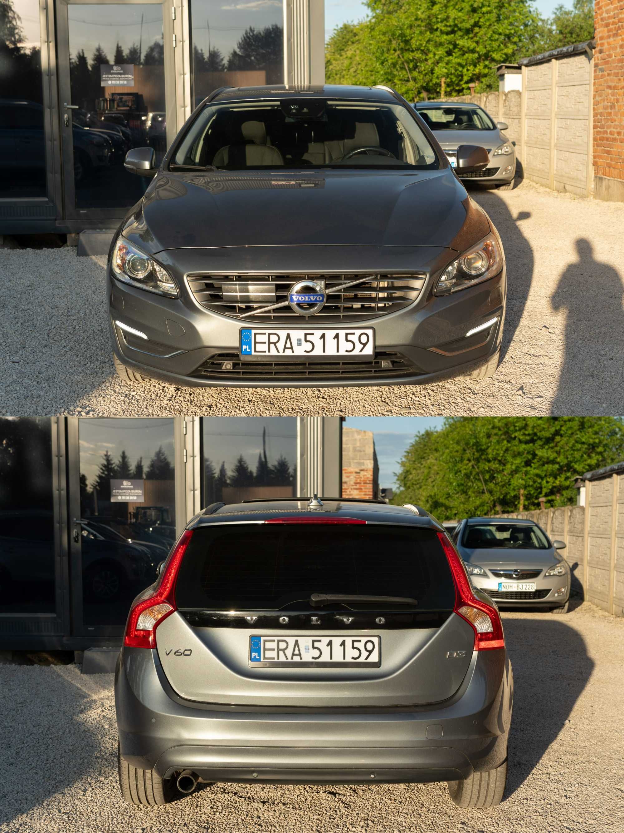 Volvo V60 2.0 D3 150 KM * MOMENTUM * bi-xenon * BLIS * radar * zadbane