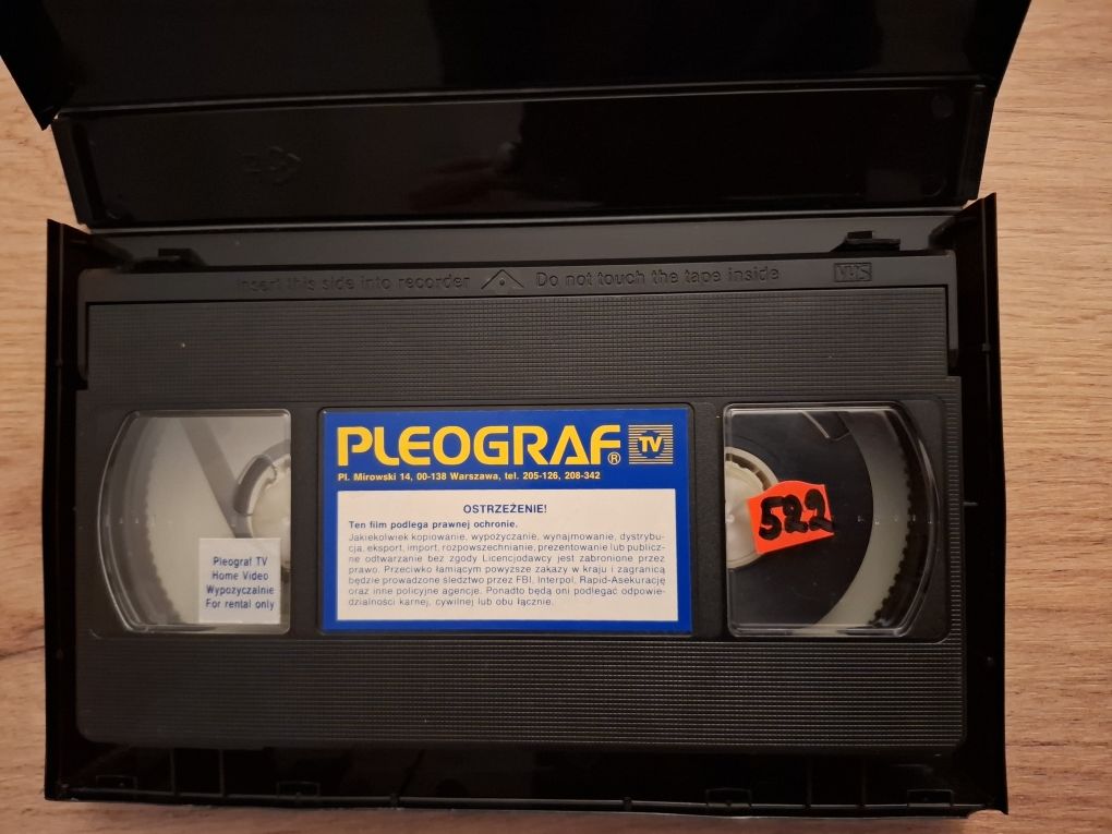 Strefa Przemocy(Violent Zone)- John Douglas- Vhs Polski Lektor Unikat