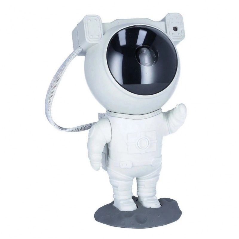 Projektor Gwiazd Nieba LED Astronauta Lampka Nocna na pilot, 21,5 cm