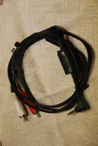 Kabel audio/video 3,5mm Jack 4pin - 3x Cinch 1,4m (M/M)