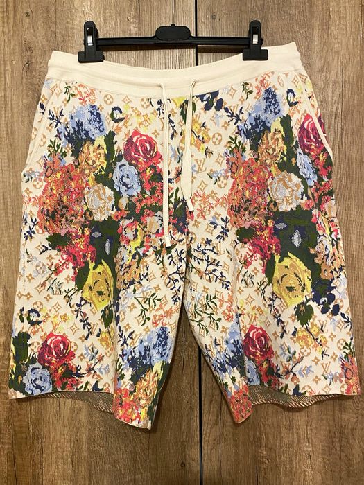 Szorty męskie Louis Vuitton Flower graphic