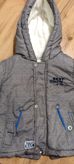 Зимова парка для хлопчика 80