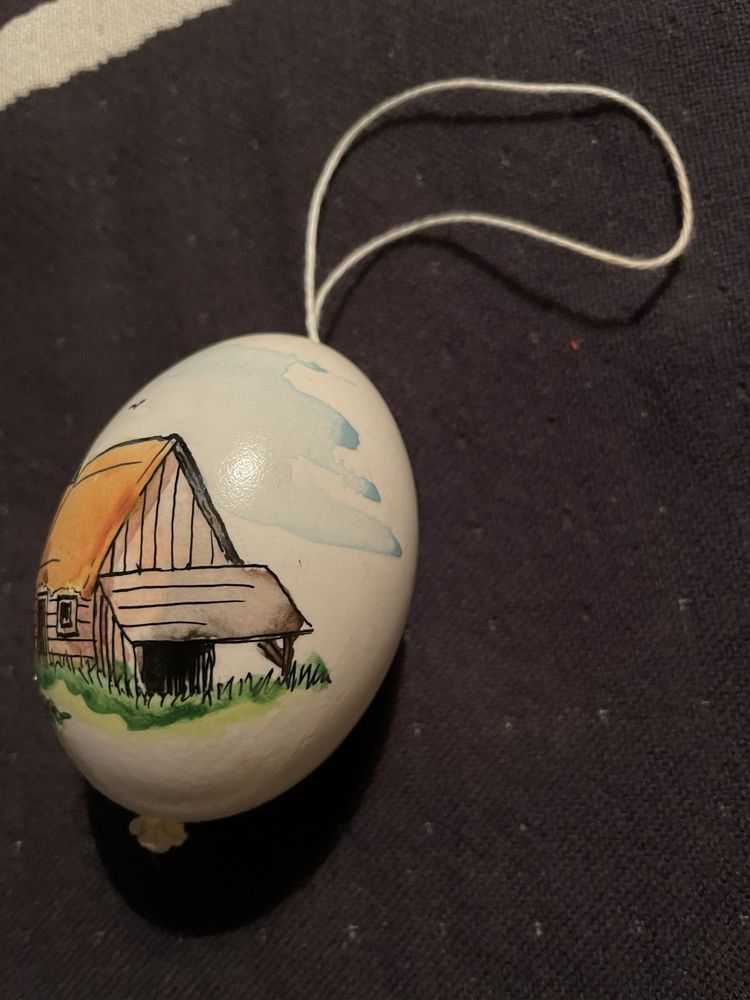 Jajko pisanka dekoracja wielkanoc