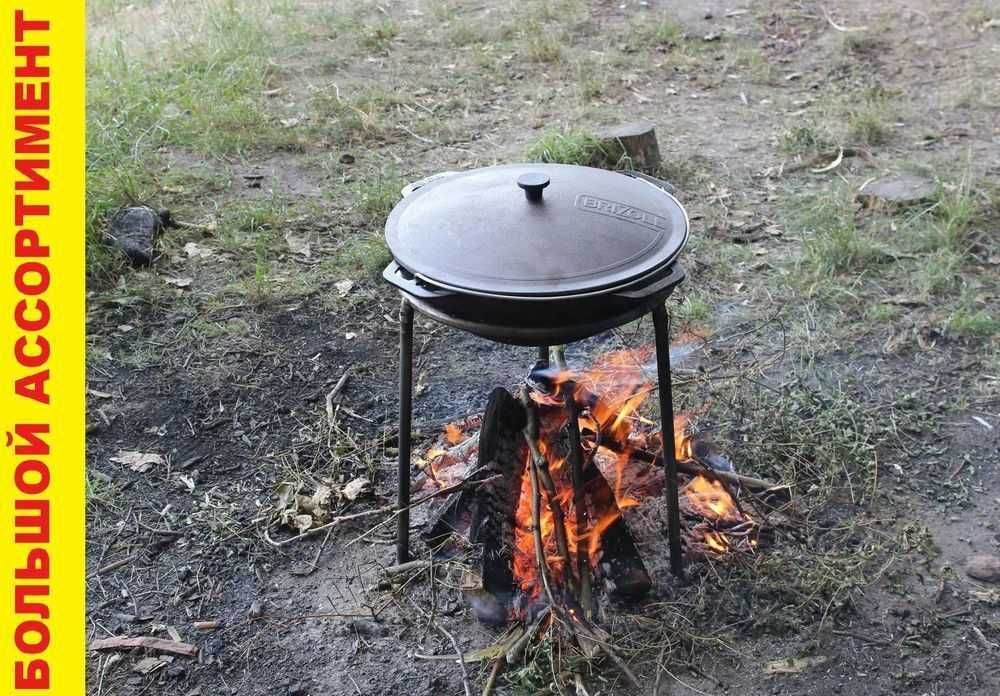 Казан 1️⃣5️⃣ л чугунный. Котелок‼️ Ассортимент- крышки, чехлы, триноги